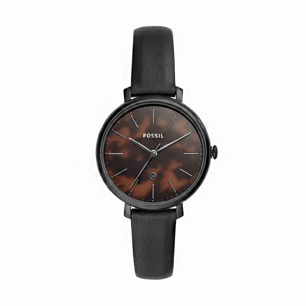 FOSSIL Jacqueline古典晶鑽月相玫瑰金腕錶36mm/ES5165 歷史價格詳細信息