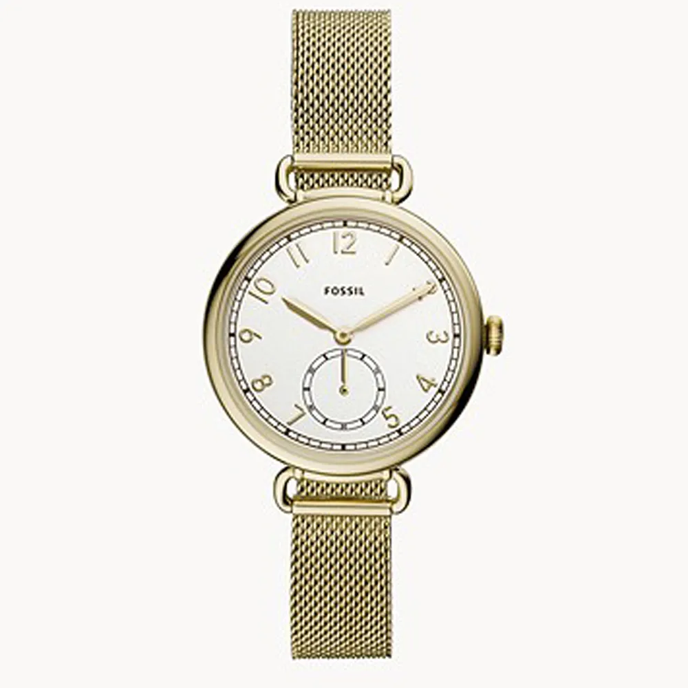 FOSSIL / 三眼三針 放射狀錶盤 閃耀晶鑽 星期日期 真皮手錶 灰x玫瑰金框 / ES5097/38mm 廠商直送 歷史價格詳細信息