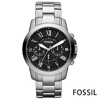 FOSSIL 爭鋒時刻計時腕錶-銀框白x咖啡帶 歷史價格詳細信息