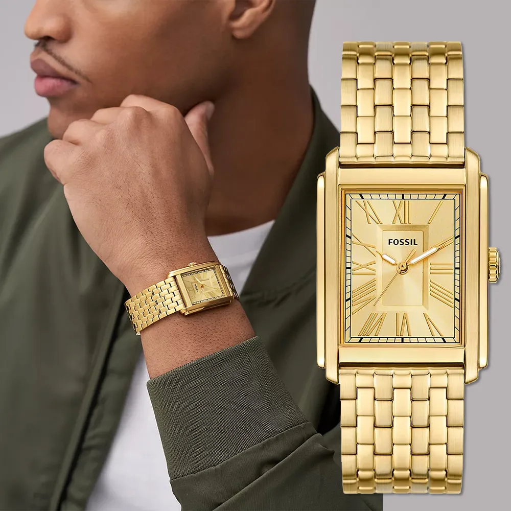 FOSSIL Raquel 孔雀石綠方形女錶(ES5341) 歷史價格詳細信息