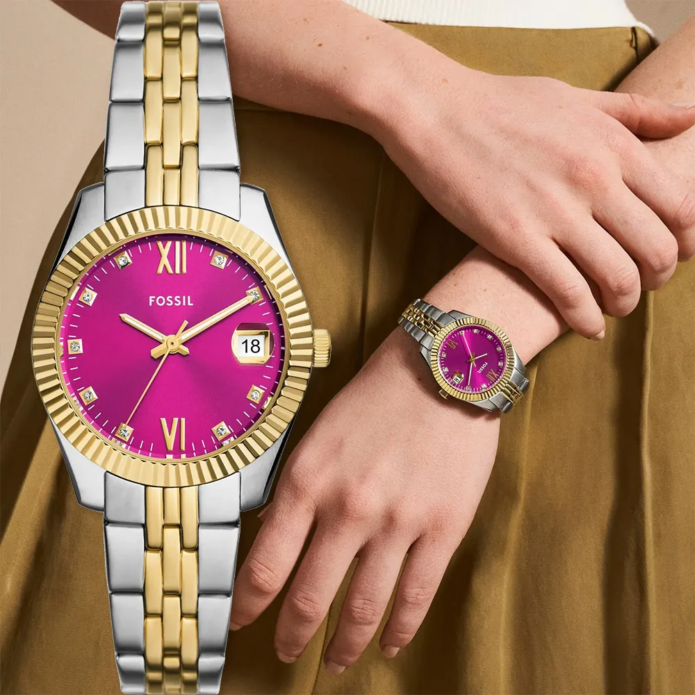 FOSSIL Scarlette 簡約金耀手錶-38mm(ES5299) 歷史價格詳細信息