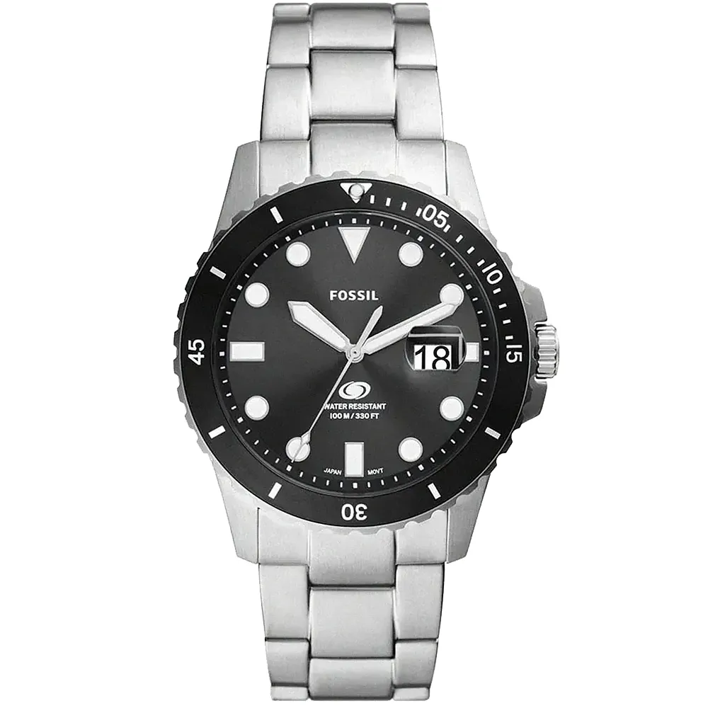 FOSSIL Blue Dive 潛水晶鑽女錶-綠/36mm ES5371 歷史價格詳細信息