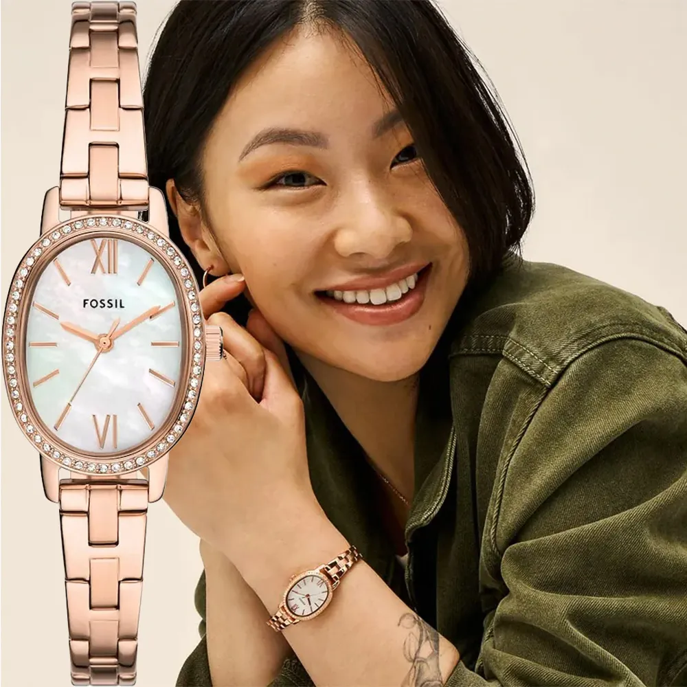 FOSSIL 吻鑽溫柔甜蜜手錶(ES4541)-白/38mm 歷史價格詳細信息