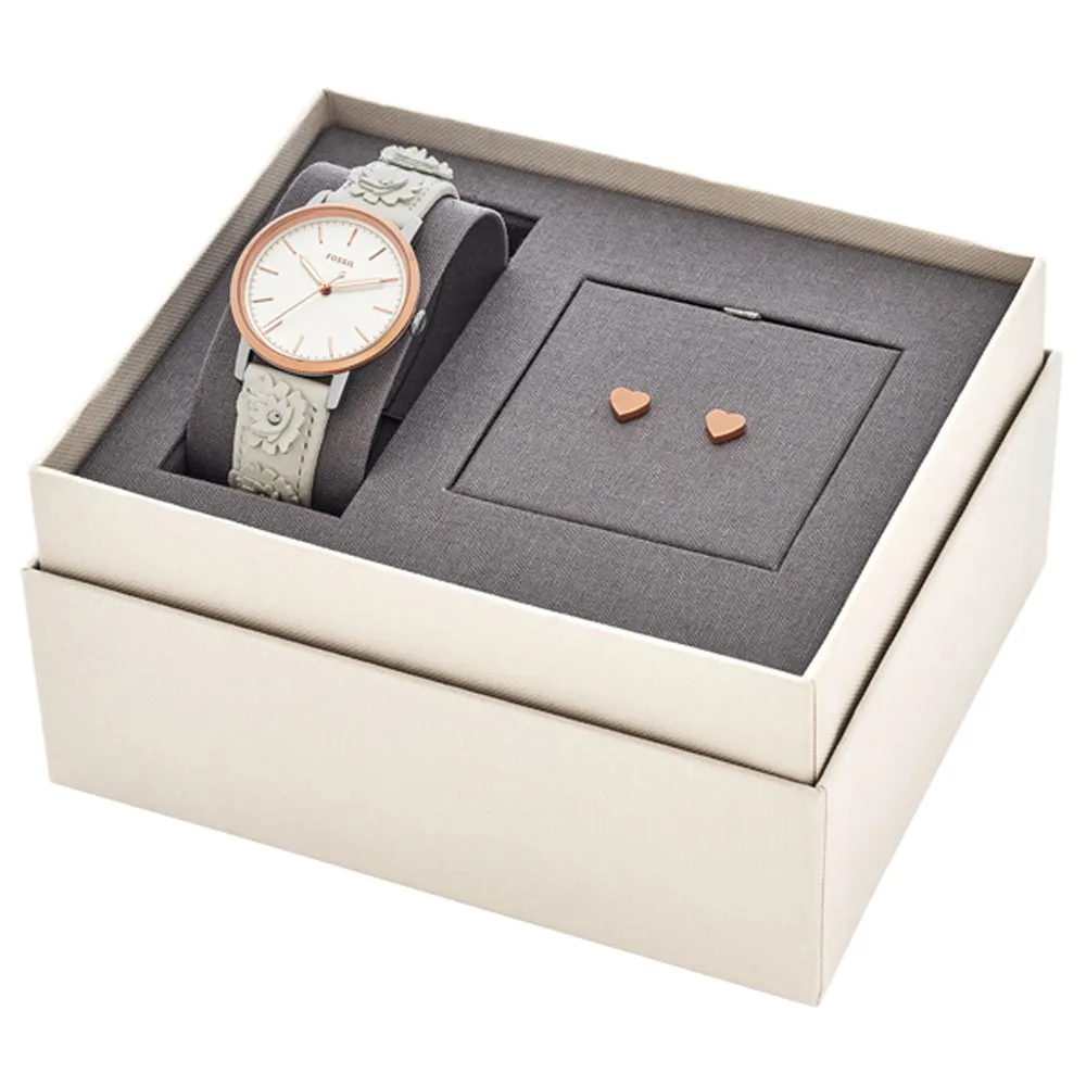 FOSSIL 燦花迷人皮帶腕錶ES4939 歷史價格詳細信息