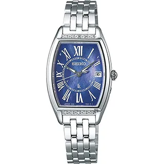 SEIKO 精工 LUKIA 太陽能電波女錶 1B32-0AV0D/SSQW059J 酒桶型 歷史價格詳細信息