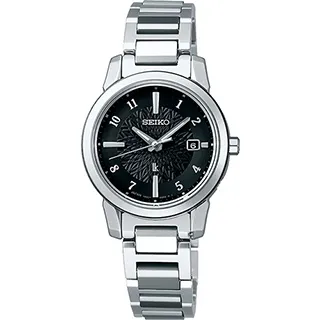 SEIKO 精工 LUKIA 太陽能電波女錶 1B32-0AV0D/SSQW059J 酒桶型 歷史價格詳細信息