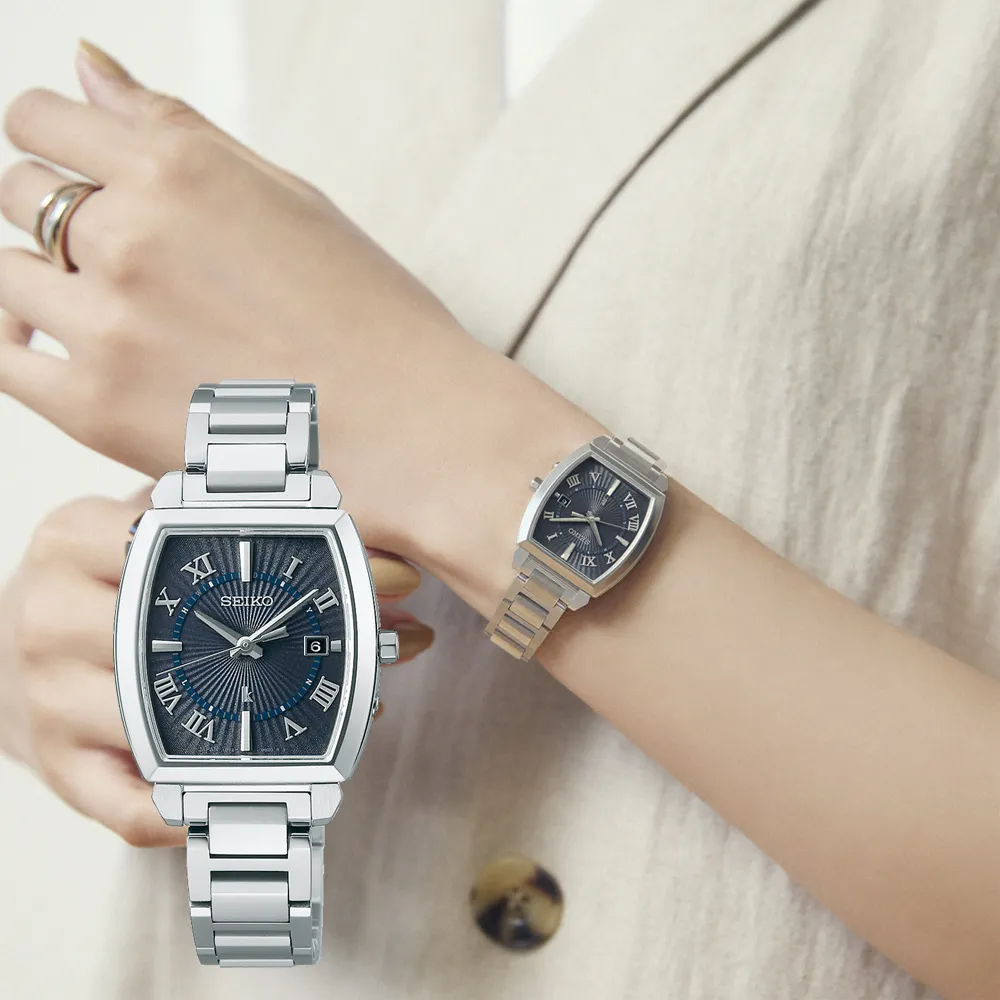 【SEIKO 精工】LUKIA太陽能電波鈦金屬女錶/銀X炭墨27.4mm(1B32-0AV0D/SSQW059J) 歷史價格詳細信息