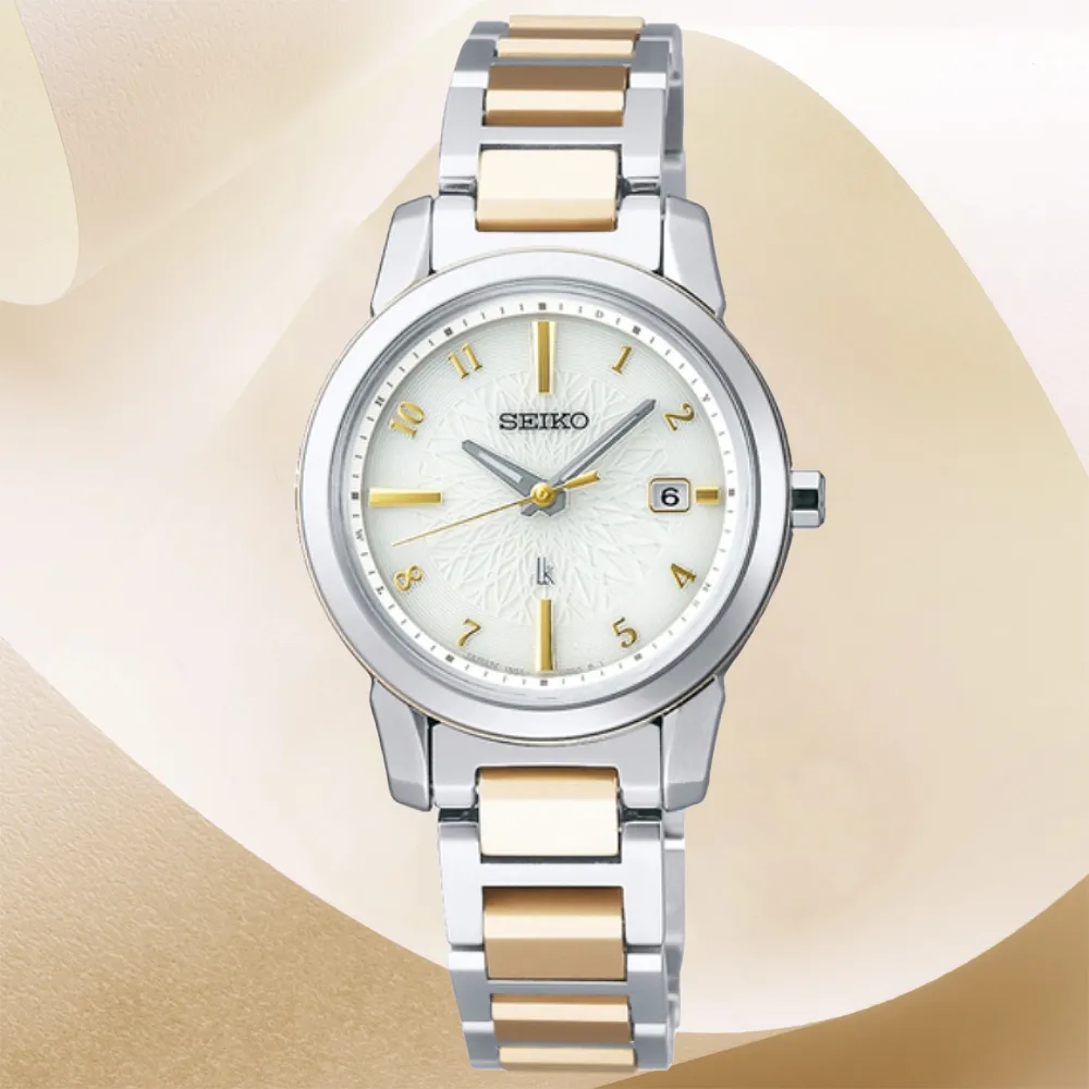 【SEIKO 精工】LUKIA 太陽能萬年曆電波酒桶型女錶-銀x粉/24mm(SSVW167J/1B32-0AA0F) 歷史價格詳細信息