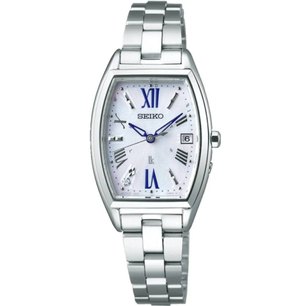 【Seiko精工】1B32-0BE0P(SSVW214J)酒桶型太陽能女士時尚腕錶 粉面27.5mm 歷史價格詳細信息