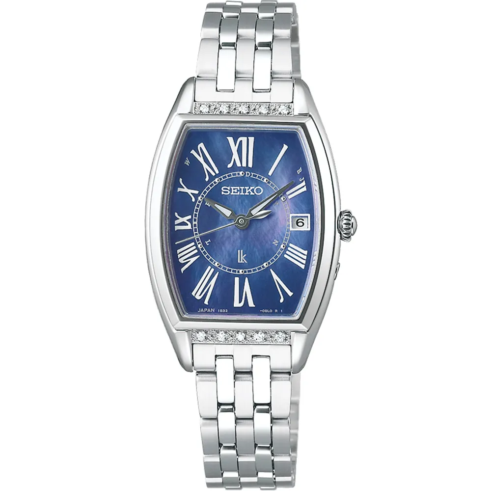 SEIKO 精工 LUKIA 太陽能 酒桶型電波女錶 -1B32-0AV0S/SSQW057J 歷史價格詳細信息