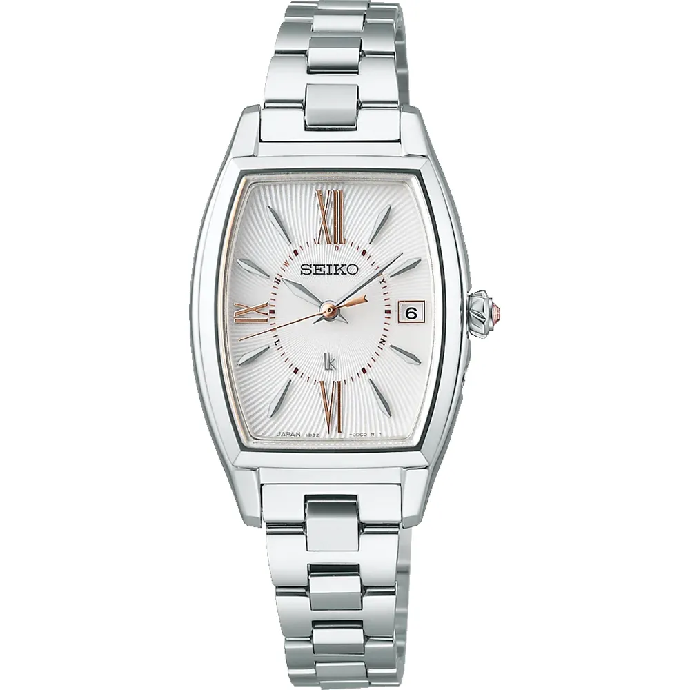 SEIKO 精工 Lukia系列 太陽能電波 時尚粉紅腕錶 (SSVW219J/1B32-0AY0P) 歷史價格詳細信息