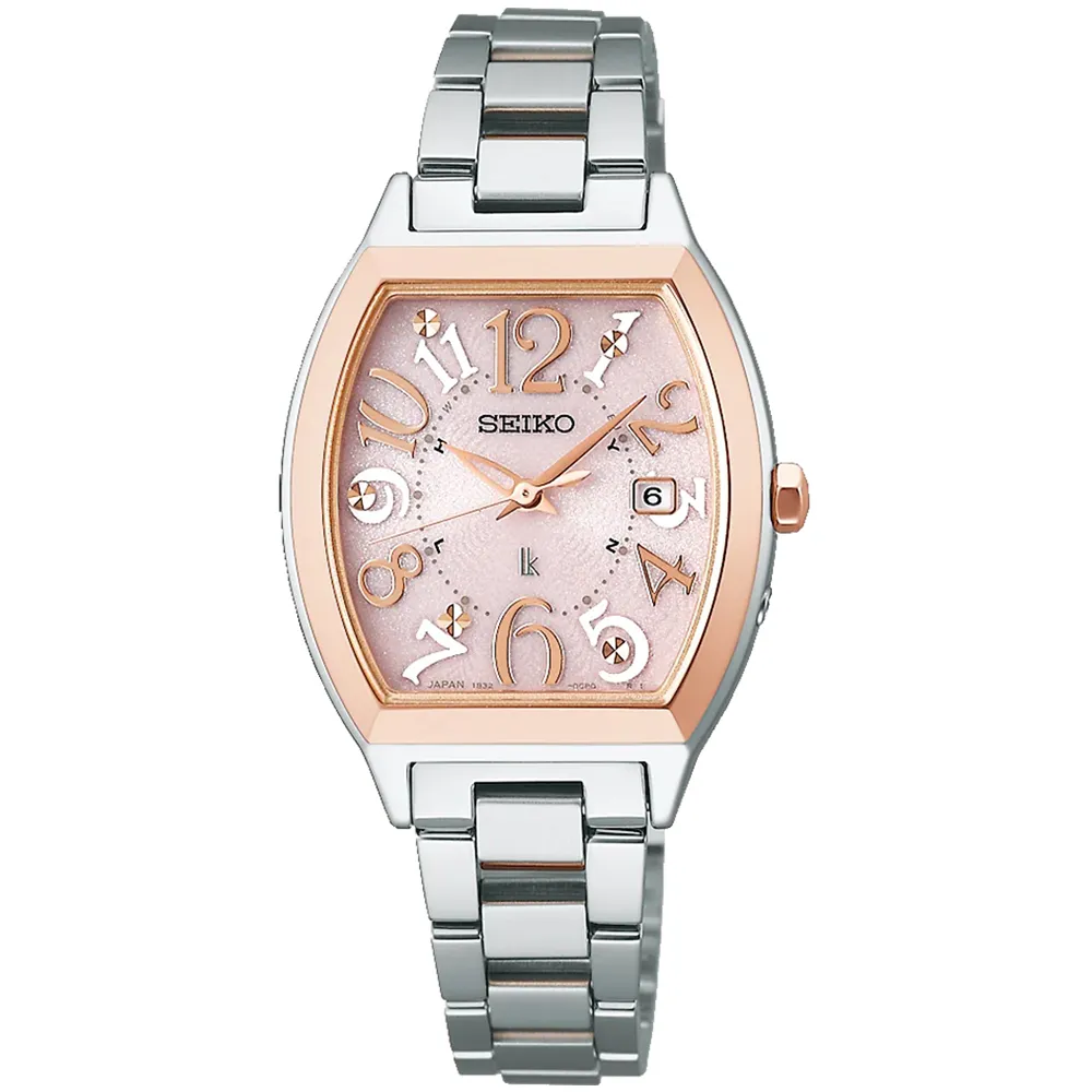 SEIKO精工 LUKIA 太陽能電波 酒桶型優雅腕錶 1B32-0AV0S/SSQW057J 歷史價格詳細信息