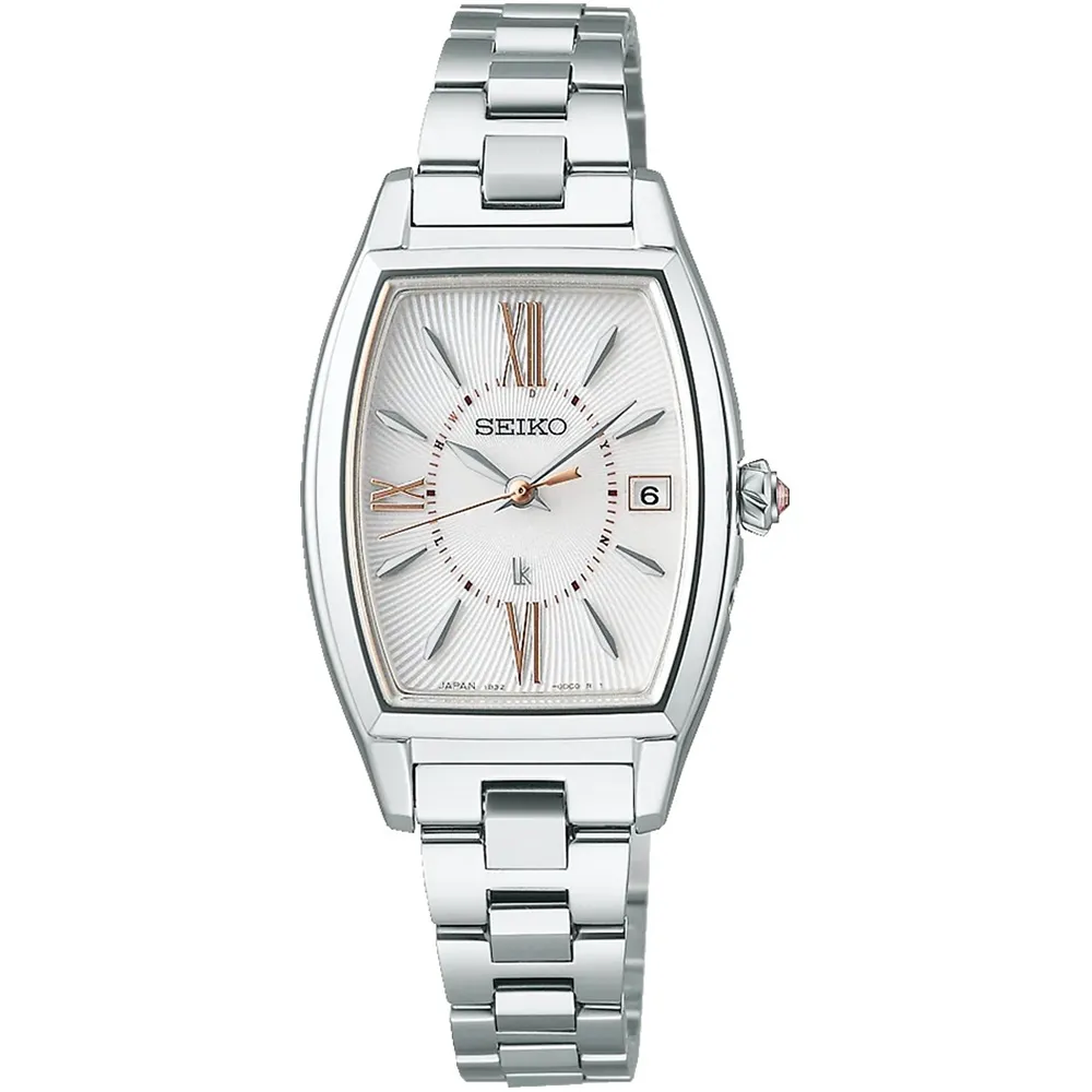 SEIKO 精工 LUKIA 太陽能酒桶型電波錶/銀/27.7mm (1B32-0BD0S/SSVW213J) 歷史價格詳細信息