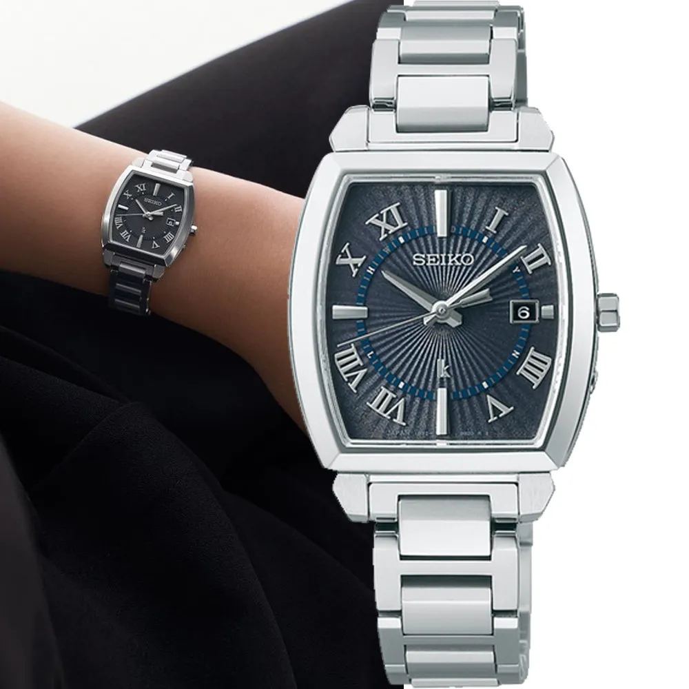 SEIKO精工 LUKIA 太陽能電波 酒桶型優雅腕錶 1B32-0AV0S/SSQW057J 歷史價格詳細信息