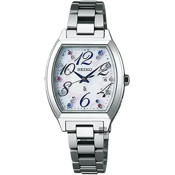 SEIKO LUKIA 聖誕限量太陽能電波女錶-銀x金/27mm 1B22-0BB0K(SSVW084J) 歷史價格詳細信息