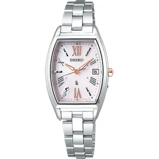 SEIKO 精工 LUKIA 太陽能電波女錶 1B32-0AV0D/SSQW059J 酒桶型 歷史價格詳細信息