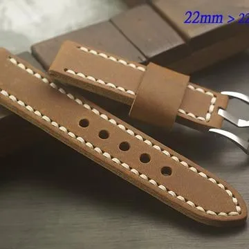 Panerai 沛納海.軍錶- 手工限量柔軟型小牛皮錶帶 ( 26mm.24mm.22mm.20mm ) 歷史價格詳細信息