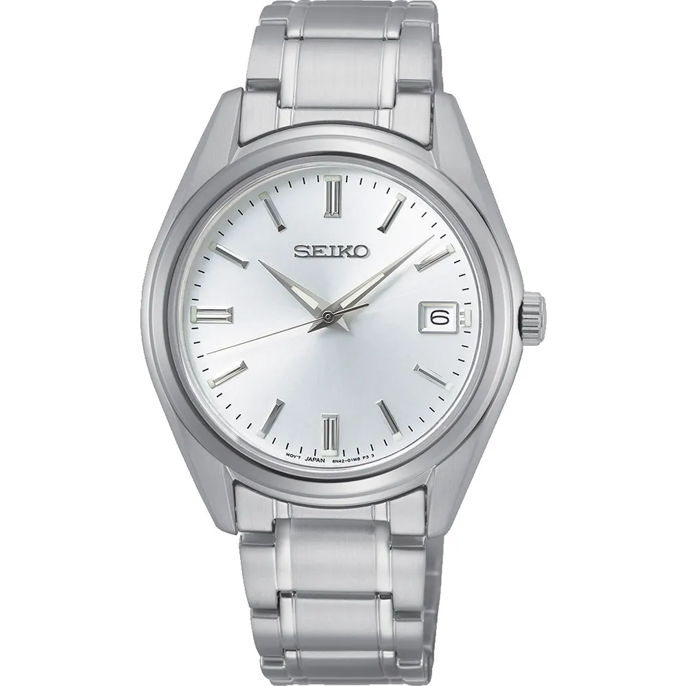 SEIKO 精工 經典簡約鈦金屬時尚男錶(6N52-00B0D) SUR375P1 歷史價格詳細信息