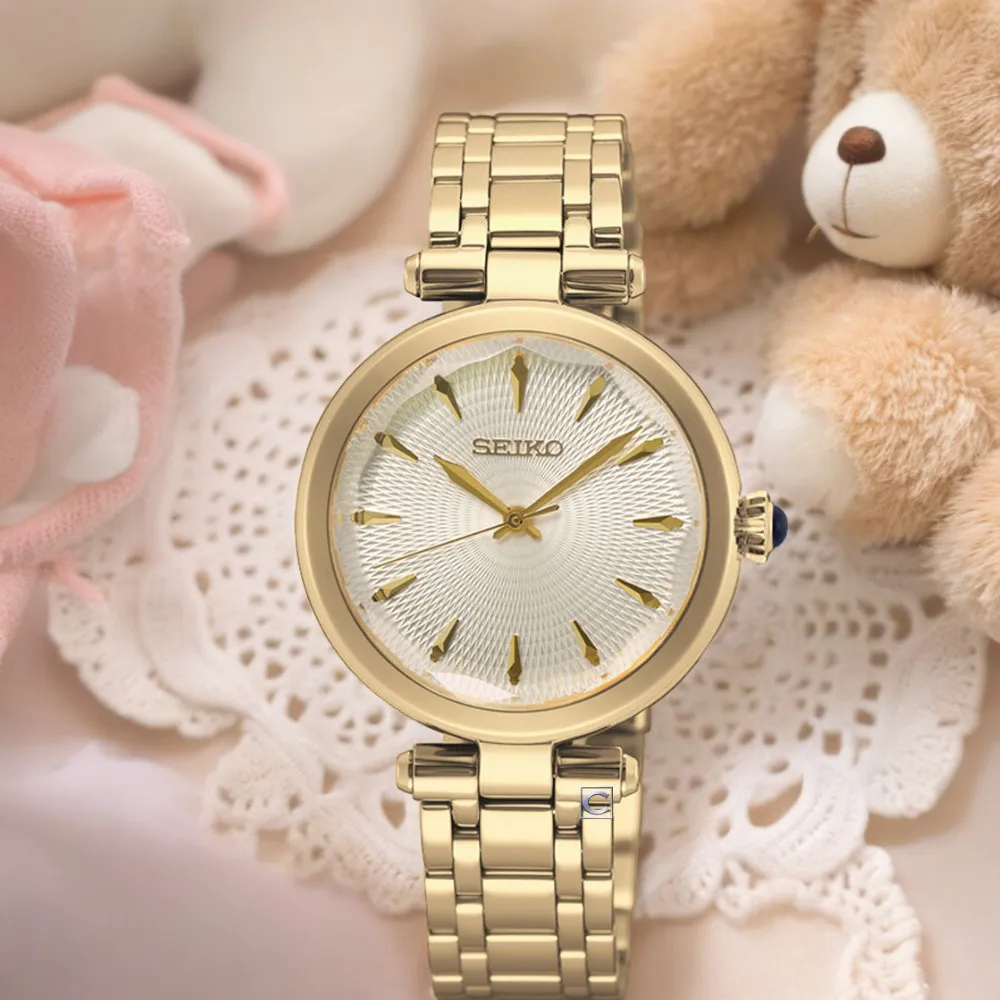 SEIKO 精工 / 30cm 方形時尚 滑動式秒針 數字刻度 靜音掛鐘 - 白黑色 ＃QXA821W 歷史價格詳細信息