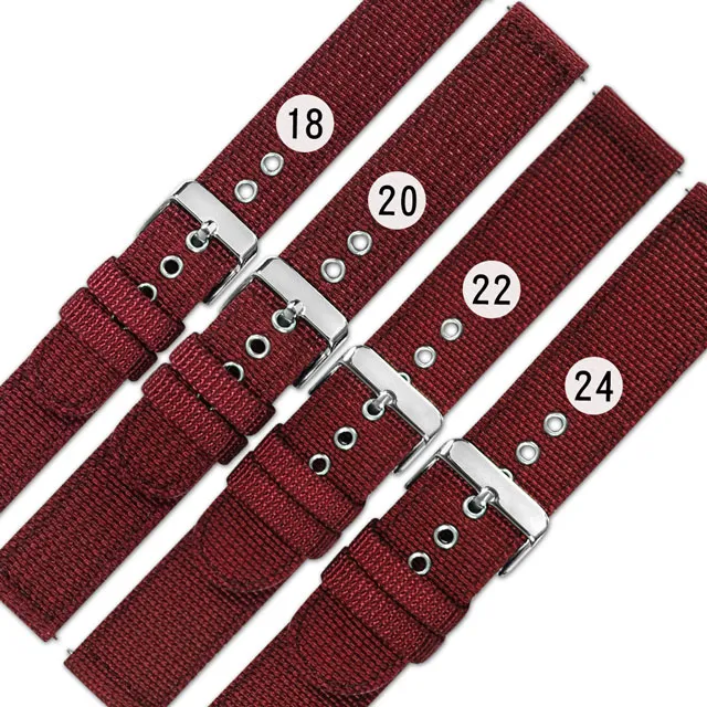 Watchband / 20.22 mm /各品牌通用 經典復刻 黑鋼扣 外層真皮 內層橡膠錶帶 黑色＃858-318-BK 歷史價格詳細信息