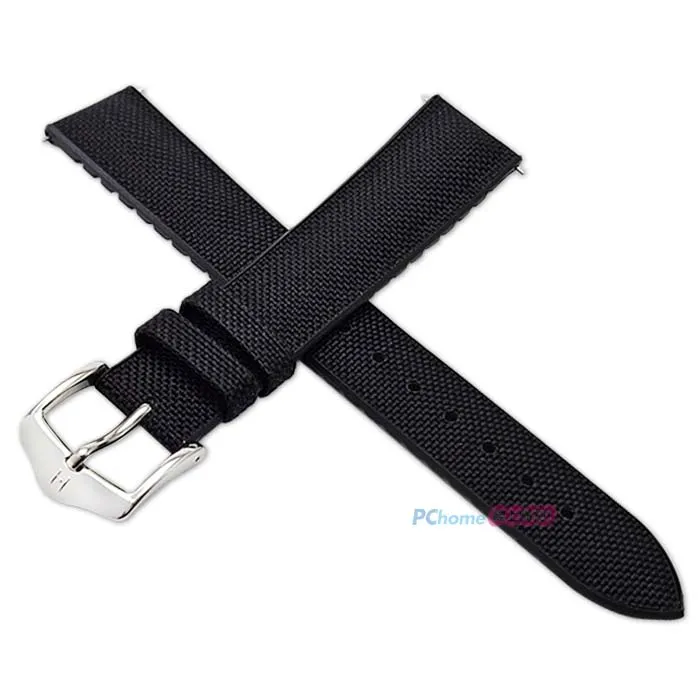 【海奕施 HIRSCH】0925046050 複合式橡膠芯 天然樹葉 Leaf L 黑色 附工具 替用錶帶 歷史價格詳細信息