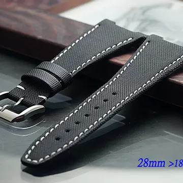 全新 IWC INGENIUR 工程師 精細帆布訂製款代用錶帶 ( 28mm) 特製金屬接頭 歷史價格詳細信息