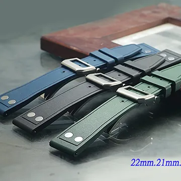 代用錶帶 雙釘真皮手錶帶女牛皮帶適用阿瑪尼卡西歐天梭化石dw羅西尼飛亞達 歷史價格詳細信息