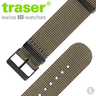 traser Textile strap 卡其色尼龍錶帶-114(#110171) 歷史價格詳細信息