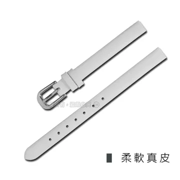 Watchband /別緻鮮亮色澤蜥蜴紋路壓紋真皮錶帶 紅色 歷史價格詳細信息
