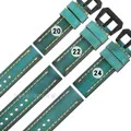 Watchband / 各品牌通用 啞光拉絲 霧面 蝴蝶雙壓扣 不鏽鋼錶帶 銀色 歷史價格詳細信息