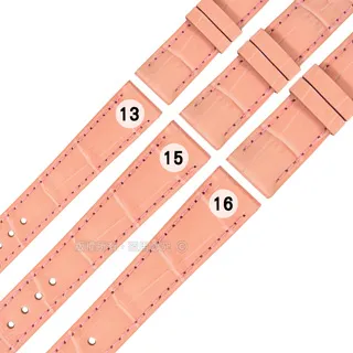 Watchband / SEIKO LUKIA 精工 別緻鮮亮 壓紋牛皮 替用錶帶 橘粉色 價格比較,價格查詢,歷史價格詳細信息