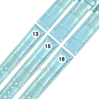 Watchband / SEIKO LUKIA 精工 別緻鮮亮 壓紋牛皮 替用錶帶 橘粉色 歷史價格詳細信息