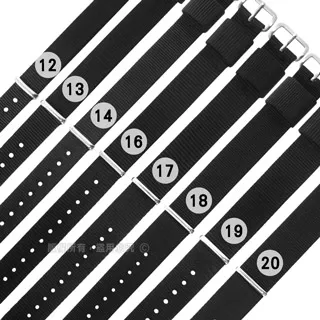 Watchband /  DW替用 各品牌通用透亮米蘭編織不鏽鋼錶帶 黑色 歷史價格詳細信息