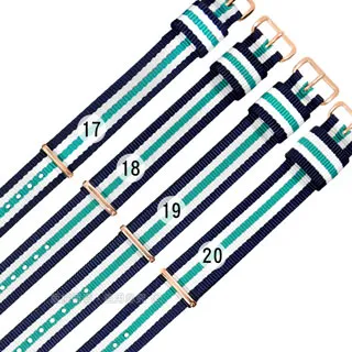 Watchband /  DW替用 各品牌通用透亮米蘭編織不鏽鋼錶帶 黑色 歷史價格詳細信息