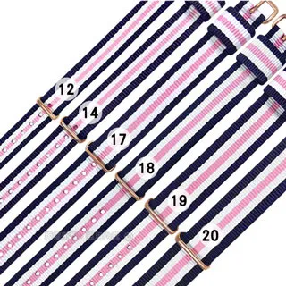 Watchband /  DW替用 各品牌通用透亮米蘭編織不鏽鋼錶帶 黑色 歷史價格詳細信息