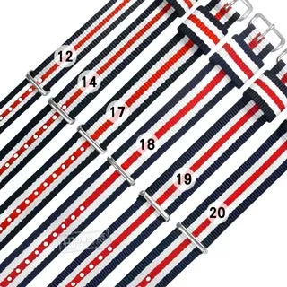 Watchband /  DW替用 各品牌通用透亮米蘭編織不鏽鋼錶帶 黑色 歷史價格詳細信息