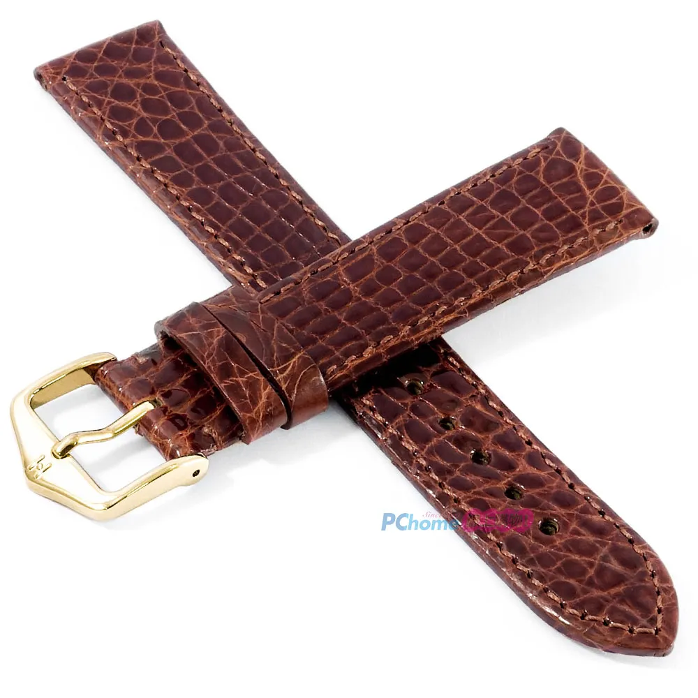 【海奕施 HIRSCH】鱷魚皮錶帶 Prestige L 黑色 附工具 02208050 鱗片紋理光滑 歷史價格詳細信息