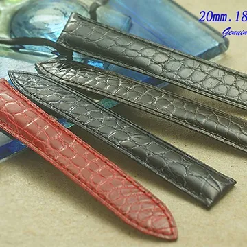 Cartier Tank solo 雙尖款代用純正鱷魚皮高級錶帶 ( 20mm.18mm ) 歷史價格詳細信息