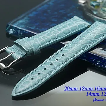 進口純正鱷魚皮高級薄型錶帶 (20mm.19mm.18mm.17mm.16mm.15mm.14mm.13mm ) 歷史價格詳細信息