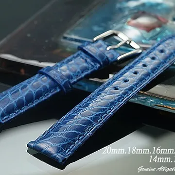 進口純正鱷魚皮高級薄型錶帶 (20mm.19mm.18mm.17mm.16mm.15mm.14mm.13mm ) 歷史價格詳細信息