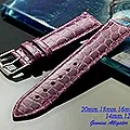 進口純正鱷魚皮高級薄型錶帶 (20mm.19mm.18mm.17mm.16mm.15mm.14mm.13mm ) 歷史價格詳細信息