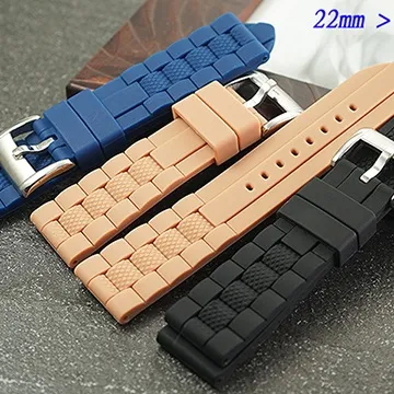 防水舒適 精美快拆式-通用型矽膠錶帶 ( 22mm.20mm.18mm ) 歷史價格詳細信息