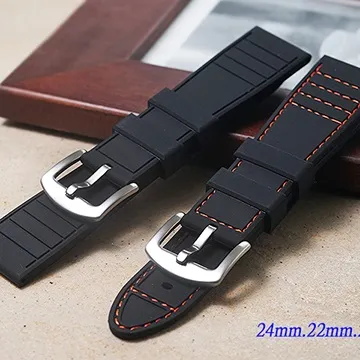 防水舒適-Armani 代用 精美矽膠錶帶 ( 23mm ) 歷史價格詳細信息