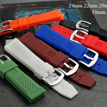 軍錶.運動錶專用 高級柔軟牛皮錶帶 ( 22mm) 歷史價格詳細信息