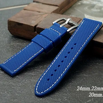 軍錶.運動錶專用 高級柔軟牛皮錶帶 ( 22mm) 歷史價格詳細信息