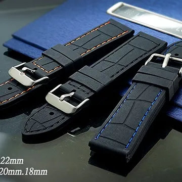 防水舒適-Armani 代用 精美矽膠錶帶 ( 23mm ) 歷史價格詳細信息