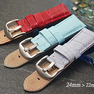 Panerai 沛納海進口高級代用錶帶 Ｔed Su 法國軍帶 26*26--棕色車同皮色線 直版 歷史價格詳細信息