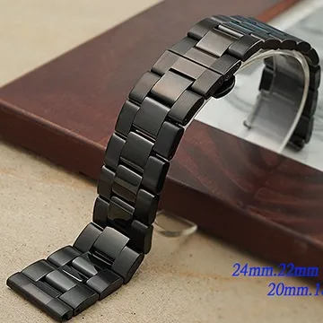 全新 不鏽鋼摺疊扣-可調長短鯊魚米蘭帶 ( 24mm.22mm.20mm ) 歷史價格詳細信息