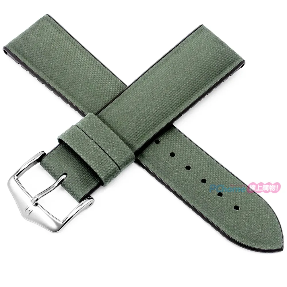 【海奕施 HIRSCH】小牛皮錶帶 橡膠芯 Paul L 墨綠色 附工具 0925028040 複合式性能 歷史價格詳細信息