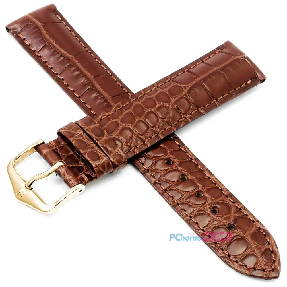 【海奕施 HIRSCH】鱷魚皮錶帶 Prestige L 黑色 附工具 02208050 鱗片紋理光滑 歷史價格詳細信息